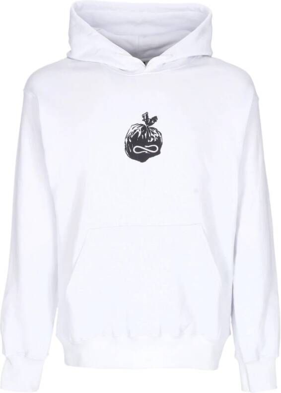Propaganda Hoodie White Heren