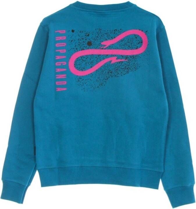 Propaganda Sweatshirts Blauw Heren