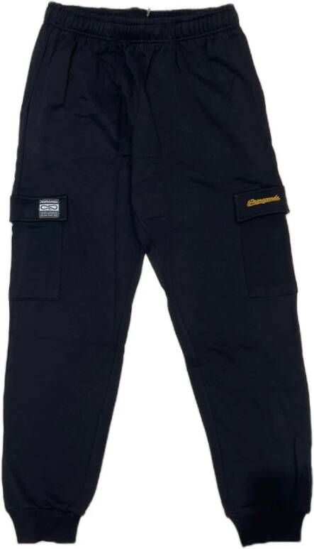 Propaganda Cargo Sweat Pant Zwart Black Heren