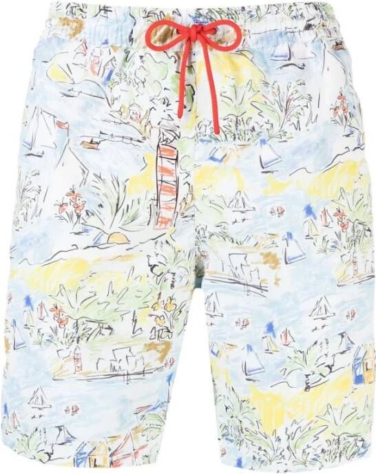 PS By Paul Smith Beachwear Blauw Heren