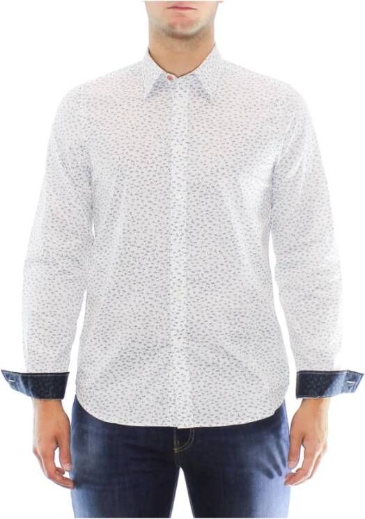 PS By Paul Smith Casual Shirts Wit Heren