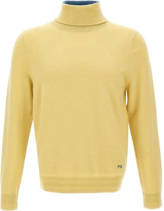 PS By Paul Smith Gele Sweaters van Paul Smith Yellow Heren