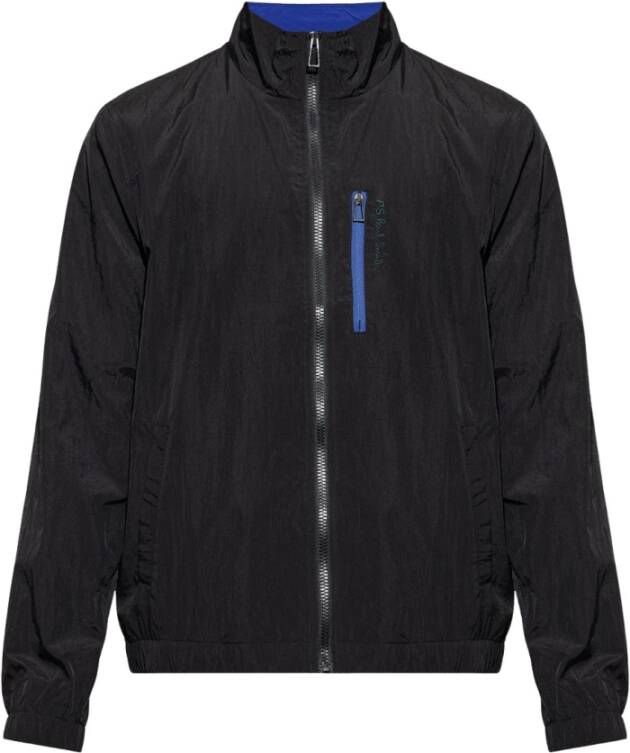PS By Paul Smith Jacket with logo Zwart Heren