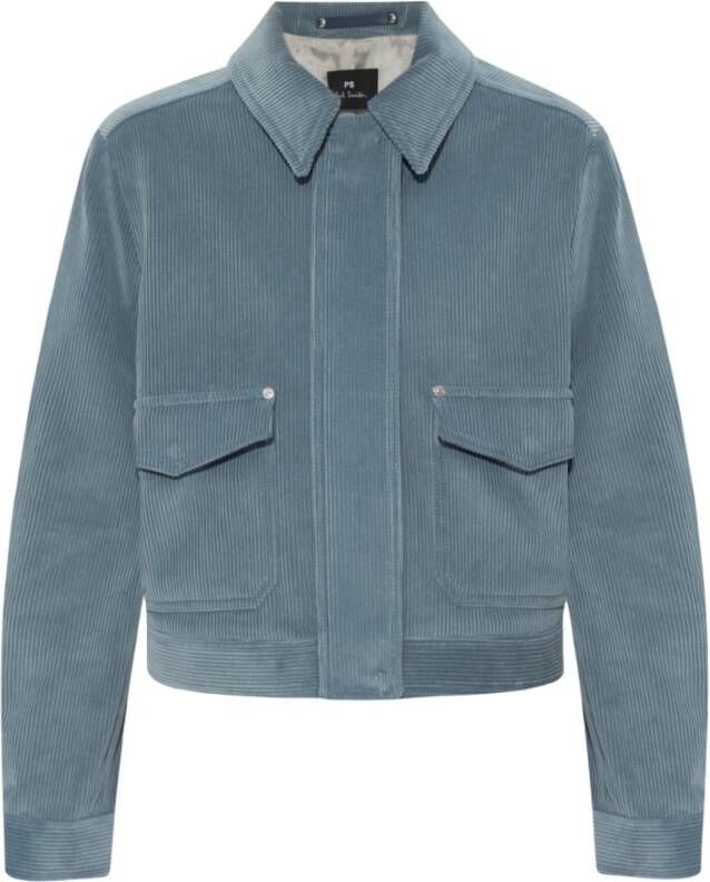 PS By Paul Smith Jackets Blauw Dames