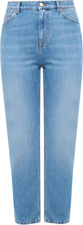 PS By Paul Smith Jeans met logo Blauw Dames