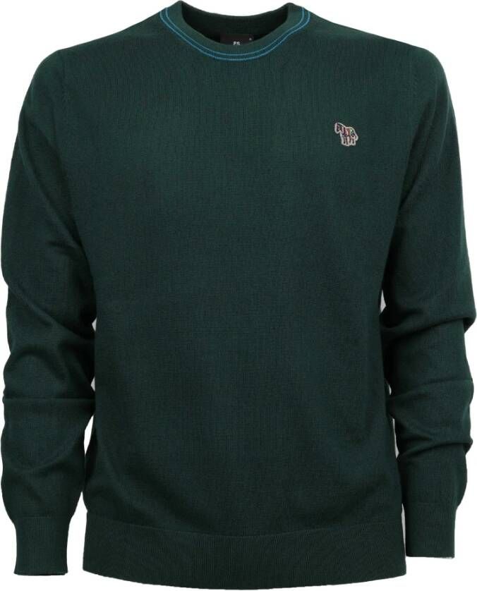 PS By Paul Smith Katoenen Pullover van Paul Smith Groen Heren