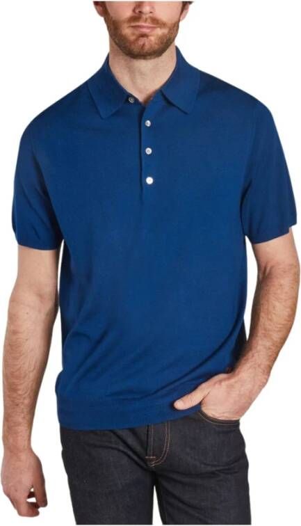PS By Paul Smith Polo Shirt Blauw Heren
