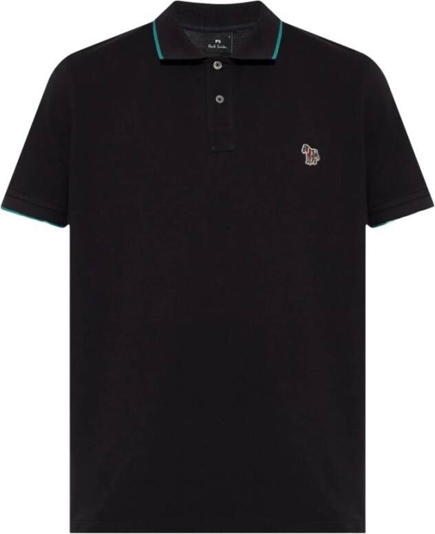 PS By Paul Smith Polo Shirts Zwart Heren