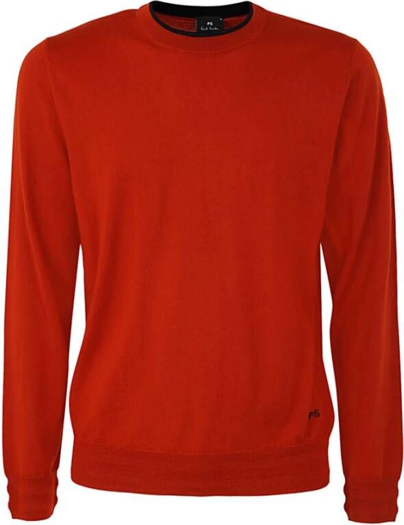 PS By Paul Smith Pullover Crew Neck Rood Heren