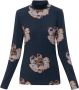 PS By Paul Smith Rolkraagtop Blauw Dames - Thumbnail 1