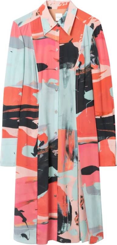 PS By Paul Smith Shirt Dresses Meerkleurig Dames