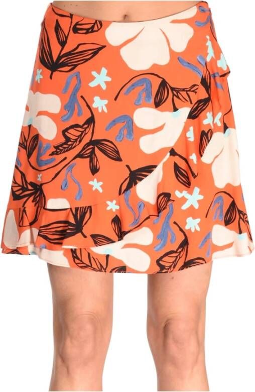PS By Paul Smith Short Skirts Oranje Dames