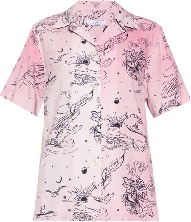 PS By Paul Smith Short-sleeved shirt Roze Dames