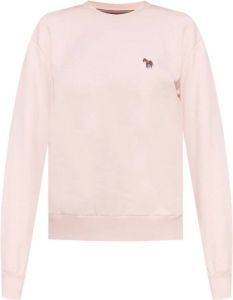 PS By Paul Smith Sweatshirt with logo Roze Dames