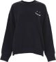 PS By Paul Smith Klassieke Zwarte Sweatshirt van Biologisch Katoen Black Dames - Thumbnail 1