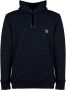 PS By Paul Smith Zwarte Zebra Patch Hoodie Blue Heren - Thumbnail 1