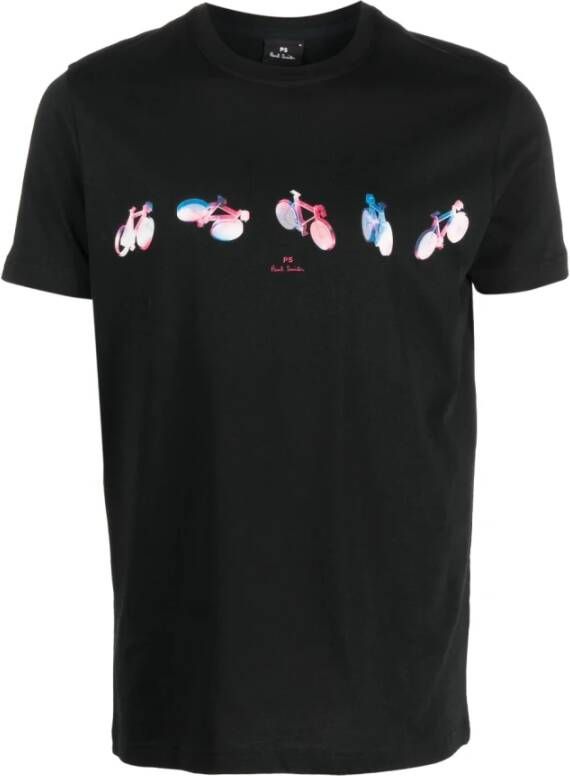PS By Paul Smith T-Shirts Blauw Heren