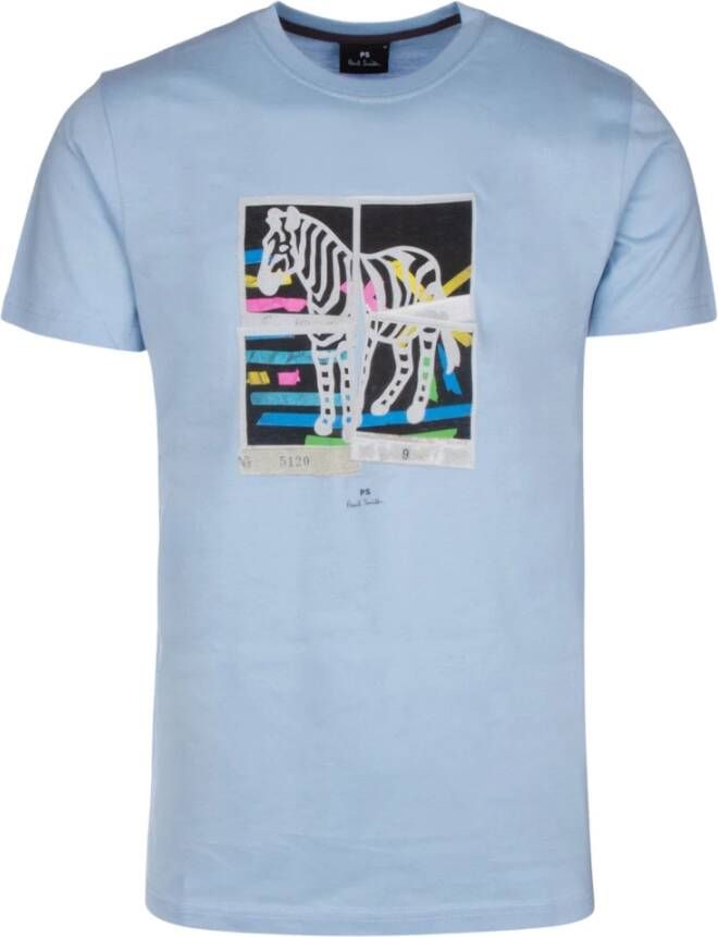 PS By Paul Smith Paul Smith T-Shirt Blue Heren