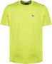 PS By Paul Smith Limegroene Zebra Logo T-shirt Green Heren - Thumbnail 1