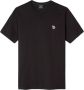 PS PAUL SMITH Heren Polo's & T-shirts Mens Slim Fit Ss Tshirt Zebra Zwart - Thumbnail 2