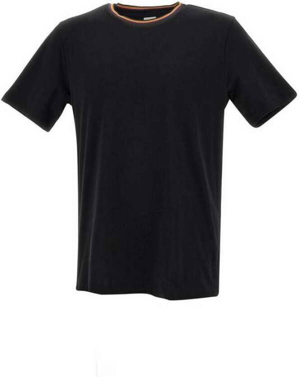 Paul Smith Zwart Gestreepte T-shirt Black Heren