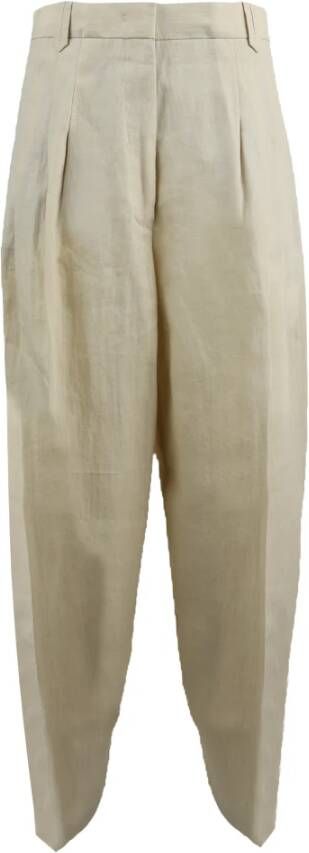 PS By Paul Smith Wide Trousers Beige Dames
