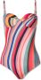 PS By Paul Smith Multicolor Gestreepte Zwembroek Ss23 Multicolor Dames - Thumbnail 3