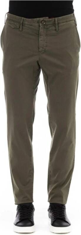 PT Torino Army Cotton Jeans & Pant Groen Heren