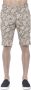 PT Torino Elegante Beige Bermuda Shorts voor Mannen Multicolor Heren - Thumbnail 1