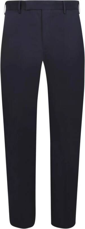 PT Torino Blauwe Slim Fit Broek Blauw Heren