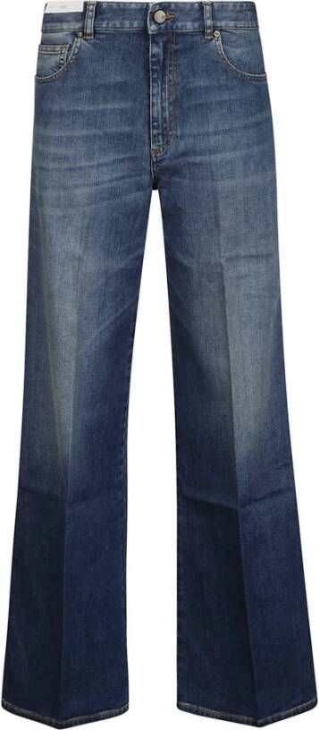 PT Torino Brede jeans Blauw Dames