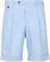 PT Torino Casual Shorts Blauw Heren - Thumbnail 1