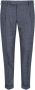PT Torino Op maat gemaakte wollen broek grijs riemlussen Gray Heren - Thumbnail 1