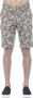 PT Torino Heren Bermuda Shorts in bedrukte stof Multicolor Heren - Thumbnail 1