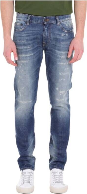 PT Torino Medium was jeans Blauw Heren