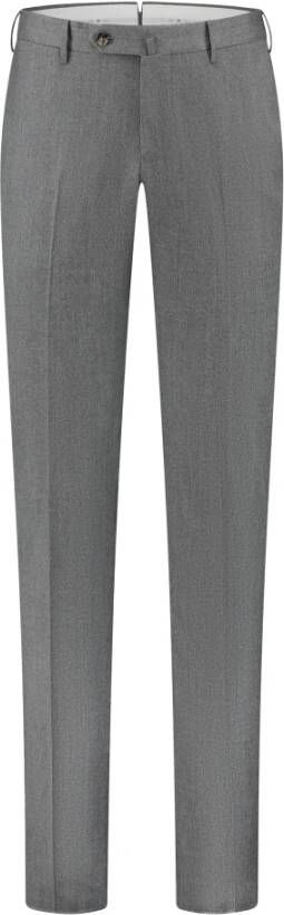 PT Torino Pantalone Superslim platte voorkant diagonale zakken Grijs Heren