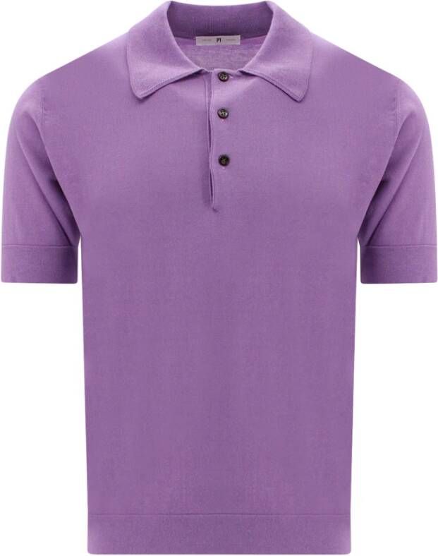 PT Torino Polo Shirt Purple Heren