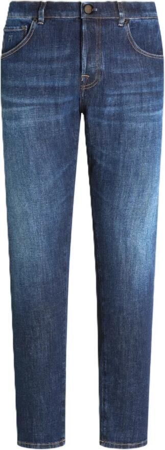 PT Torino Reguliere Breakbeat Blauwe Jeans Blue Heren