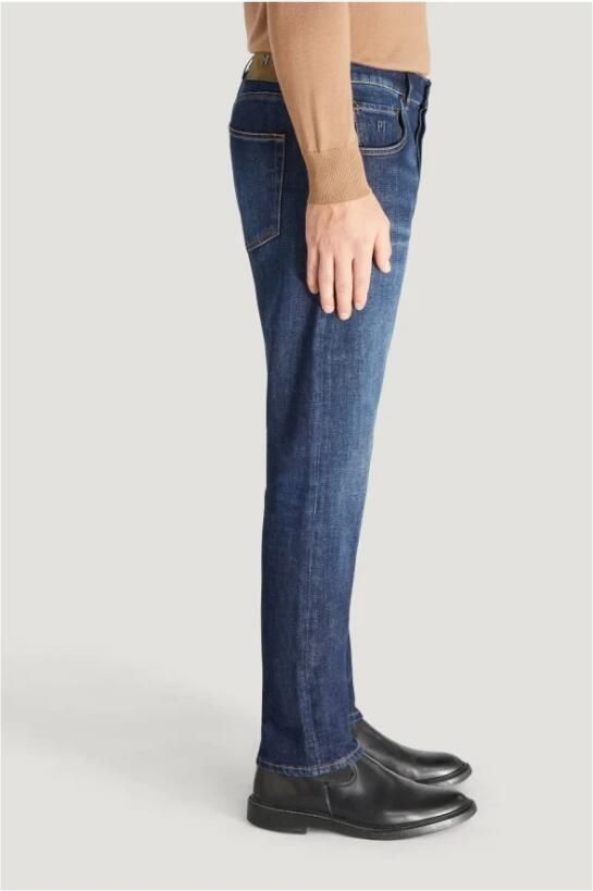 PT Torino Reguliere Breakbeat Blauwe Jeans Blue Heren - Foto 5