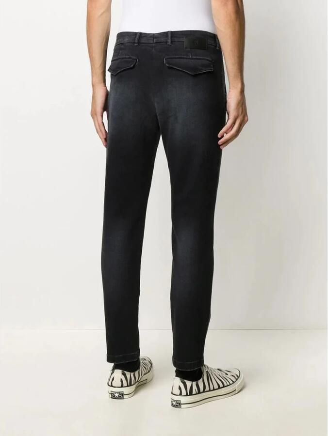 PT Torino Slim-fit Jeans Zwart Heren - Foto 2