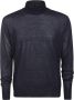 PT Torino Schildpadtrui Blauw Heren - Thumbnail 1
