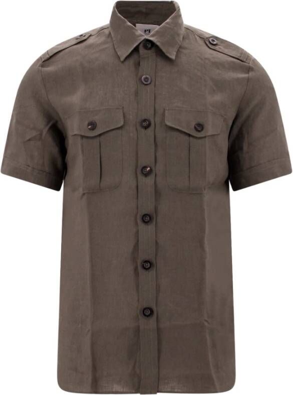 PT Torino Short Sleeve Shirts Groen Heren