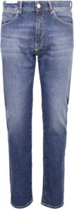 PT Torino Slim Fit Blauwe Jeans voor Heren Blauw Heren
