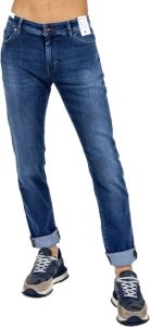 PT Torino Slim-fit jeans Blauw Heren