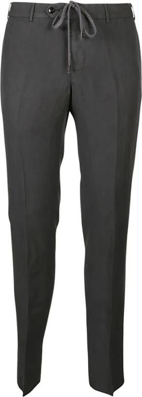 PT Torino Slim-fit Trousers Grijs Heren