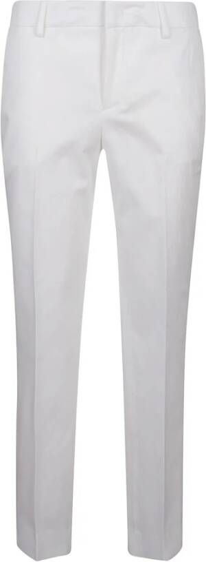 PT Torino Slim-fit Trousers Wit Dames