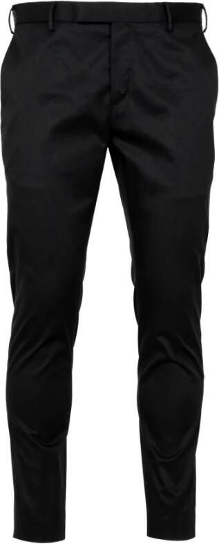 PT Torino Slim-fit Trousers Zwart Heren