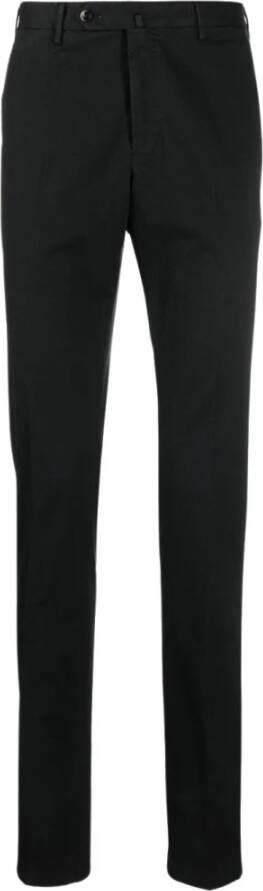 PT Torino Slim-fit Trousers Zwart Heren