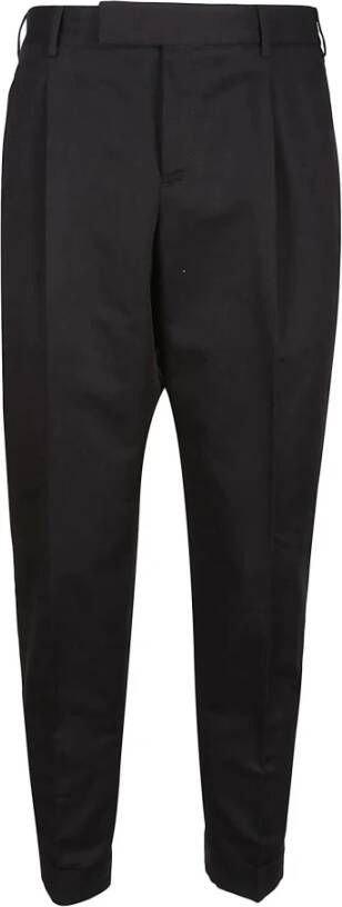 PT Torino Slim-fit Trousers Zwart Heren