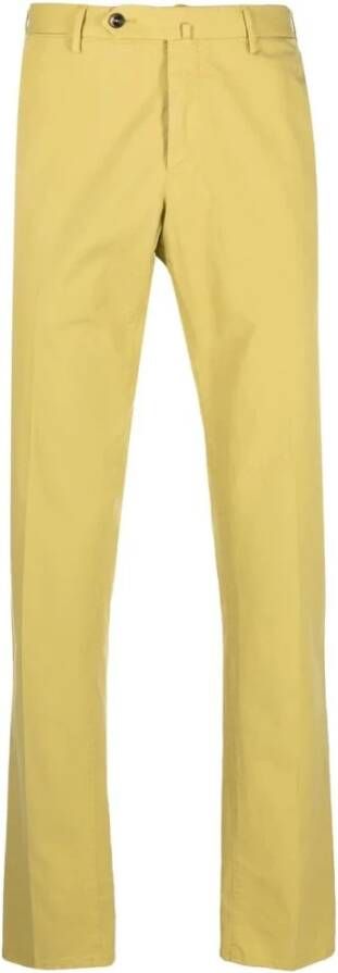 PT Torino Suit Trousers Yellow Heren